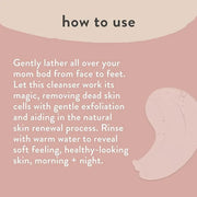 The Honest Company Honest Mama's Gotta Glow Face and Body Wash | Pregnancy Safe Clarifying + Exfoliating AHA Cleanser | 8 ...