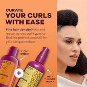 Eco Style, Texture Edit, Koily Shine Hyper Gloss Serum for Type 4 curly hair - A nourishing, sulfate-free rich oil that pr...