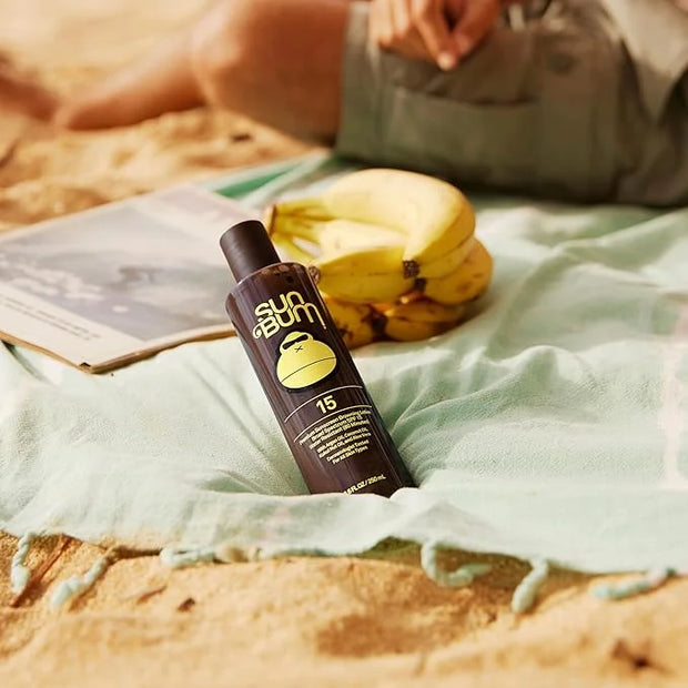 Sun Bum SPF 15 Browning Lotion | Vegan and Hawaii 104 Act Compliant (Octinoxate & Oxybenzone Free) Broad Spectrum Moisturi...