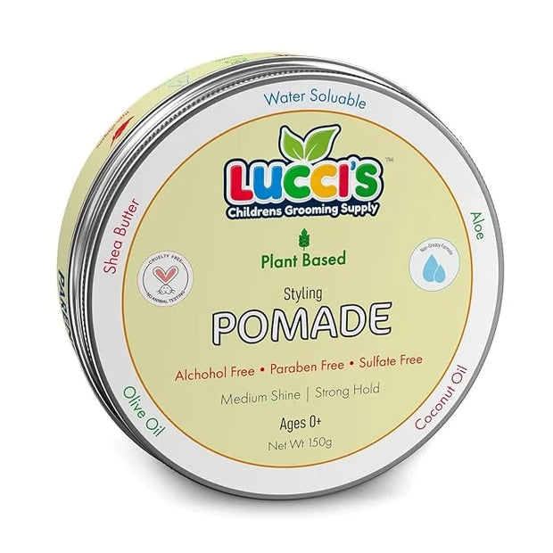 Baby Hair Gel – 5oz Plant-Based Styling Hair Pomade for Infants – No Parabens or Sulphates – Medium Shine and Strong Hold ...