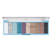 e.l.f. Perfect 10 Eyeshadow Palette, Ten Ultra-pigmented Blue & Purple Metallic Shades, Blendable Formula, Vegan & Cruelty...