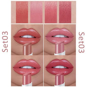 evpct 4Pcs Smoke Pipe Lip Color Changing Lipstick Little Smoke Cigarette Matte Lip Balm Set Kit for Women Beauty Lipstick ...