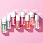 Hydrating Lip Glow Oil, Moisturizing Lip Glow Oil, Nourishing Glossy Transparent Lip Oil, Plumping Lip Oil, Lip Balm, Non-...