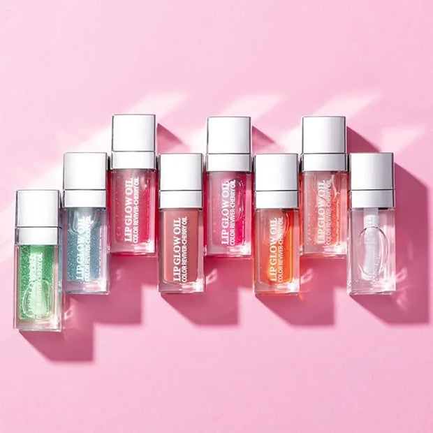 Hydrating Lip Glow Oil, Moisturizing Lip Glow Oil, Nourishing Glossy Transparent Lip Oil, Plumping Lip Oil, Lip Balm, Non-...