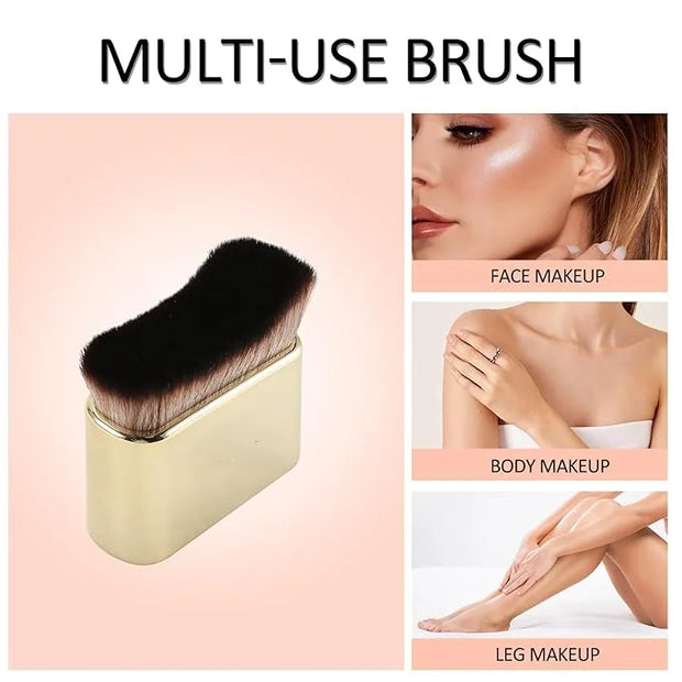 Self Tan Brush-Kabuki Brush for Body,Sunscreen Tanning Brush,Blusher,Shadow,Powder,Bronzer and Foundation Self Tanner Brus...