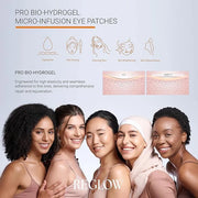 RESTORE BIO-HydroGel Micro-Infusion Eye Patches | Anti-Aging Eye Masks with Hyaluronic Acid, Collagen, Glutathione & Pepti...