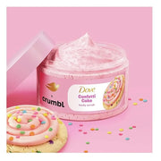 Dove Moisturizing Body Wash & Scrub | Confetti Cake Scent | 20oz Wash + 15oz Scrub | Limited Edition - Product Image