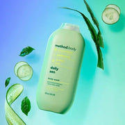 Method Body Wash, Daily Zen, Paraben and Phthalate Free, 18 oz (Pack of 6) - Product Image