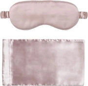 Silk Sleep Mask Light Blocking Luxury 100% Mulberry 19mm Silk Eye Mask Eye Cover Blindfold Ultra Soft Light & Comfy Anti A...