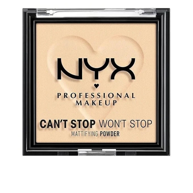 NYX PROFESSIONAL MAKEUP Can't Stop Won't Stop Mattifying Pressed Powder - Light - Product Image