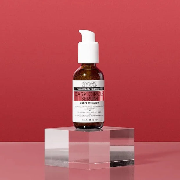 Advanced Clinicals Dark Circle Caffeine Under Eye Serum For Face With Hyaluronic Acid Moisturizer + Peptides | Brightening...
