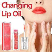 Midnight Boss Up Magic Color Changing Lip Oil Stain Cosmetic PH Actived Moisturizing Hydrating Glow Gloss Tinted Transpare...