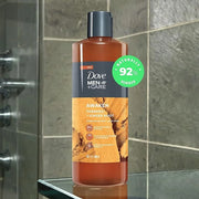 DOVE MEN + CARE Face + Body Wash For Men Awaken Turmeric + Ginger Root 18 oz 4 Count - Product Image