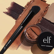 e.l.f. Putty Bronzer Brush, Angled Makeup Brush For Contour & Highlight, Made For The e.l.f. Putty Bronzer, Flawless Sanit...