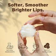Coconut Lip Scrub - Gentle Exfoliation Polish