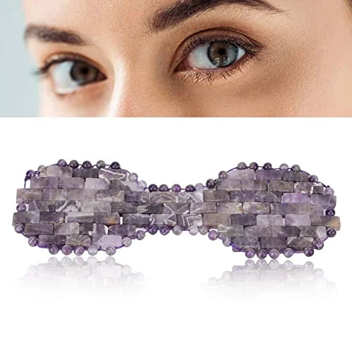 Jade Eye Mask, Amethyst Eye Pad Jadestone Eye Pad Jade Sleep Mask Facial Edema Improving Dark Circle Jadestone Eye Patch F...