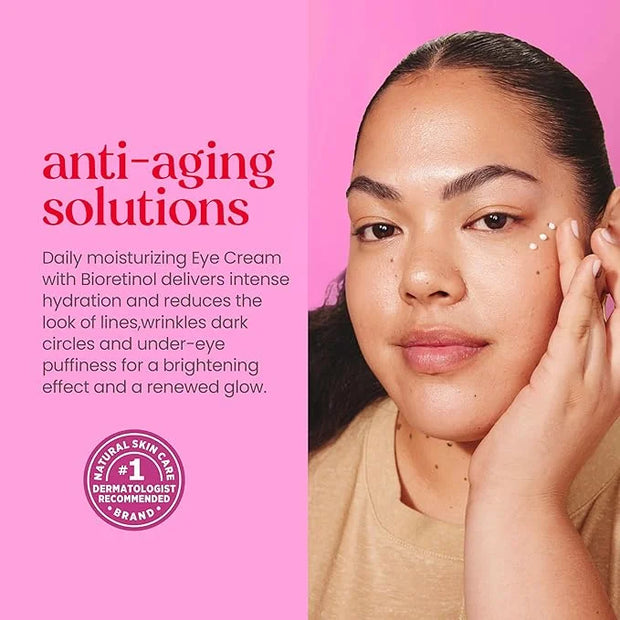 Burt's Bees Renewal Firming Eye Cream With Natural Retinol Alternative, Reduces Appearance of Lines, Wrinkles, Under-Eye C...