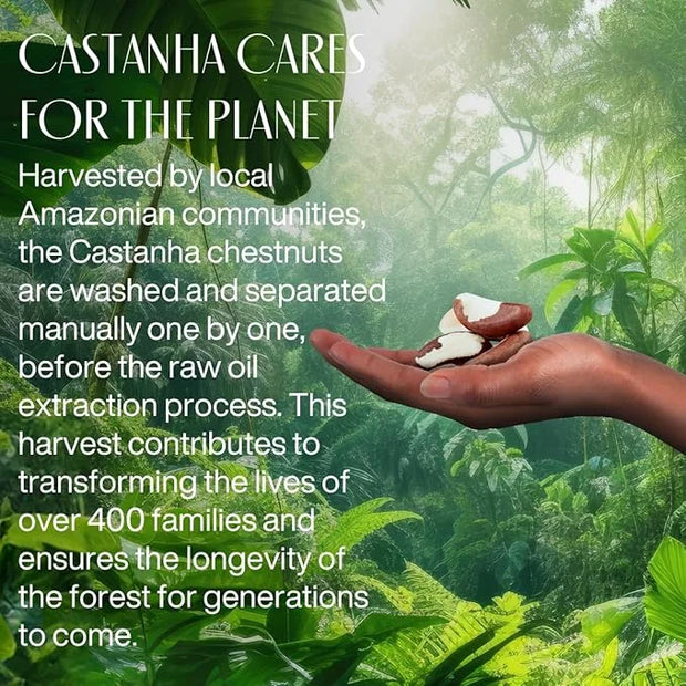 natura - Ekos Castanha (Brazil Nut) Hand Cream - Anti-Dryness Hand Balm - 24-Hour Deep Hydration Skin Moisturizer - Vegan ...