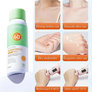 BIOAQUA Aloe Vera Sunscreen Spray SPF60+ PA+++ UVA/UVB Repair Refreshing Moisturizing Waterproof Sweat Resistant 150ml / 5...