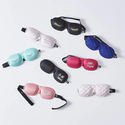 Bucky Ultralight & Comfortable Contoured Sleep Eye Mask, Gold Eyelash, One Size,5824 - Product Image