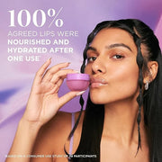 Glow Recipe Hyaluronic Acid Plumping Lip Balm for Women & Men - Clear, Hydrating High-Shine Gloss + Overnight Dry Lips Tre...