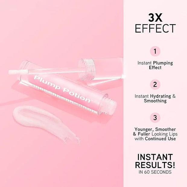 Physicians Formula Plump Potion™ Needle-Free Lip Plumping Cocktail Lip Gloss, Pink Crystal Potion, Hypoallergenic, Fragran...
