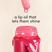 Evereden Kids Tinted Lip Gloss: Sheer Red - Non Toxic, Vegan Clean Makeup for Kids - Soothing & Hydrating Lip Gloss with C...