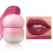 LANGMANNI Pudding Glow Lip Balm | Velvet-Smooth Lip Gloss for Nourished, Glowing Lips | Hydrating, Non-Sticky Glossy Tinte...