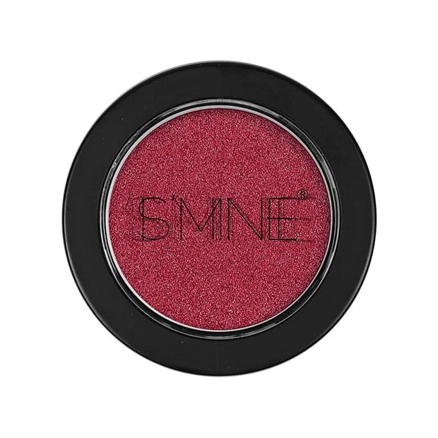 IS'MINE Single Red Shimmer Eyeshadow Powder Palette High Pigment, Longwear, Intense Color Best Red Eyeshadow - Product Image