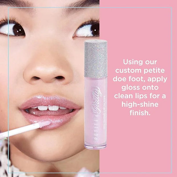 Petite 'N Pretty 10K Shine Lip Gloss for Girls (Shell Shocked) - Makeup for Kids, Tweens, Teens - High Shine, Soft, Hydrat...