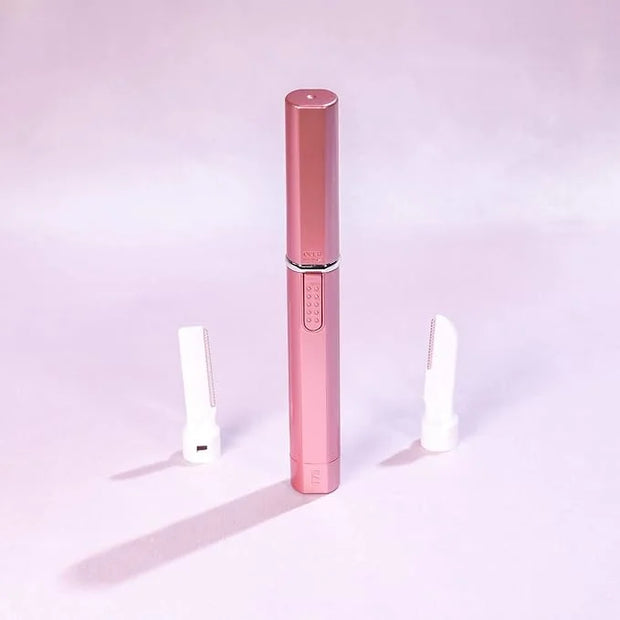 Kai About Face Sonic Beauty Wand with Bonus Eyebrow Shaper; Battery Operated Face Hair Remover; Face, Chin, & Lip Hair Rem...