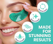 Stylia Under Eye Patches for Puffy Eyes and Dark Circles (6 Pairs) - Marine Collagen Under Eye Mask with Retinol, Vitamin ...