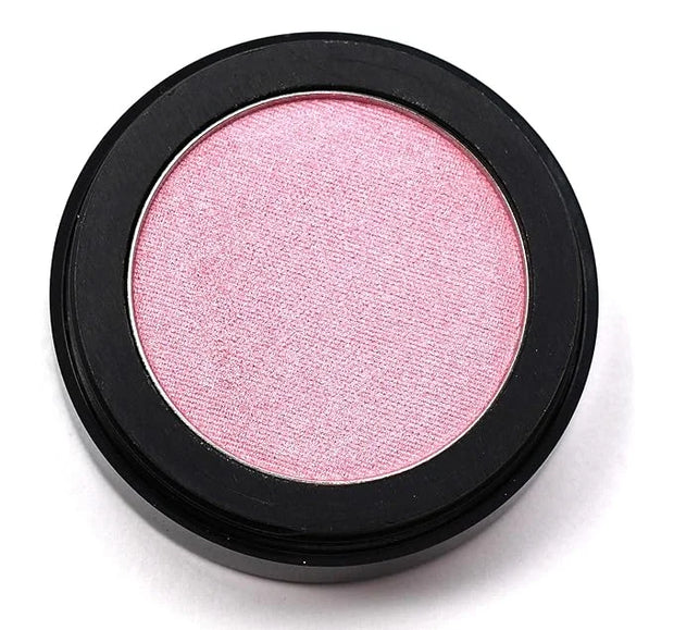 Pink Glow Satin Light Baby Pink Opal Sunkissed Shimmering Shimmer Pressed Powder Single Vegan Eyeshadow; Talc, Paraben & C...