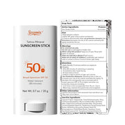 Sexymix Tattoo Sunscreen Stick, SPF 50 Waterproof Sunscreen Stick Broad Spectrum UVA/UVB Protection 0.7 oz with Zinc Oxide...