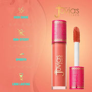 Juvia's Place Lip Gloss Rich-Nude Liquor High Shine Bronzed Honey Rose, Long Lasting, Glides on Richly and Smoothly, 16 oz...