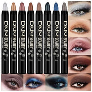 Kaely 8Pcs Cream Eye Shadow Brightener Sticks Set for Eyes,Shimmer Matte Pencil Eyeshadow Applicator Stick Palette,Hallowe...