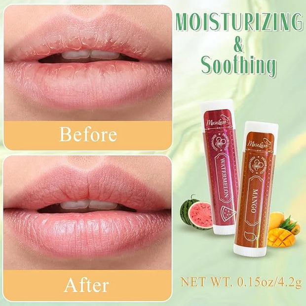 28 Pack Lip Balm,Natural Lip Balm Gifts