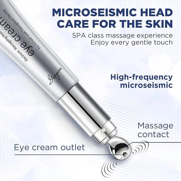 Under Eye Cream | Electric Wrinkle Eraser Massaging Eye Cream | With Multi-Peptide Firming & Retinol & Caffeine & Niacinam...