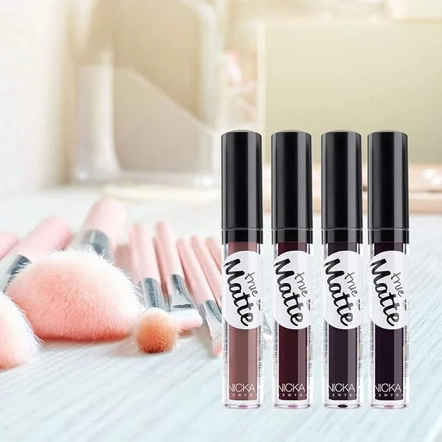 Nicka K True Matte Lip Color - NTM12 Aubergine - Product Image