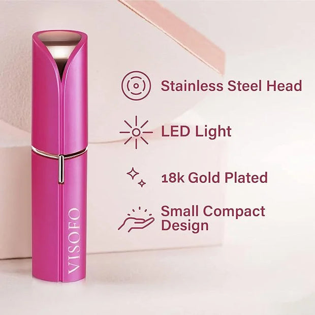 Facial Hair Removal for Women | Electric Razor Device Small Mustache Dermaplaning Remover Tools Tweezers Epilator Trimmer ...