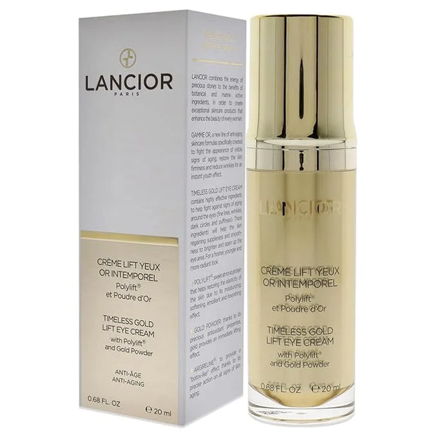 Timeless Gold Lift Eye Cream - Fights Against The Signs Of Aging Around The Eyes - Helps Skin Regain Suppleness - Brighten...