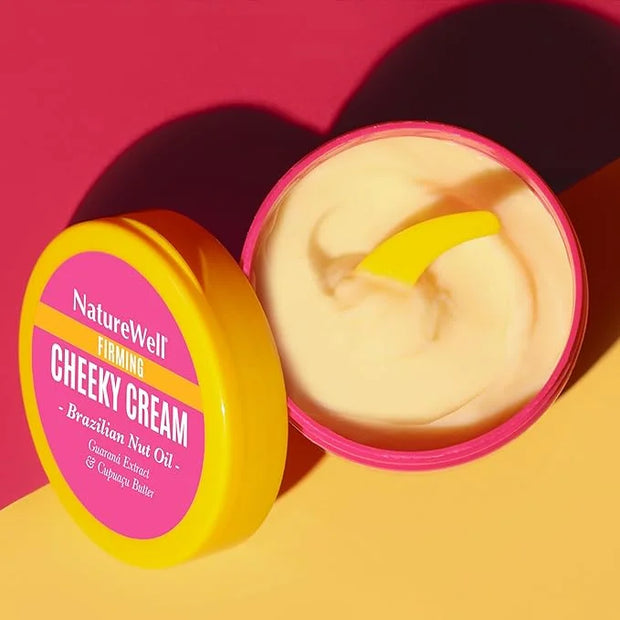 NATURE WELL Ultra-Rich Firming & Tightening Cheeky Body Cream, Promotes Deep Hydration, Fast Absorbing, Scents of Pistachi...