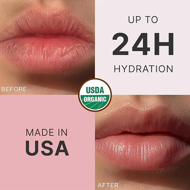 USDA Organic Lip Balm - USA Made with Natural Ingredients, 4 Pack Multi Flavor Lips Moisturizer, Moisturizing Lip Care, Be...