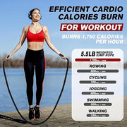 Jump Rope, Weighted Jump Rope for Women, Adult - Product Image