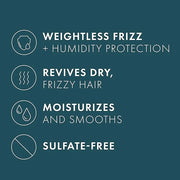 Nexxus Ultralight Weightless Shampoo & Conditioner for Dry, Frizzy Hair - Smooth Treatment to Block Out Frizz, 13.5 oz (Pa...