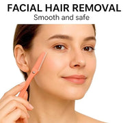 Face Razors for Women – Eyebrow & Facial Hair Removal, Shaver, Gentle Facial Hair Remover, Dermaplaning Tool, Women’s Face...