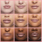Big Brush Head Lip Glow Oil Plumping Tint, Tinted Lip Balm Transparent Lip Care, Moisturizing Non-sticky Fresh Shiny Textu...
