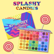 UCANBE 54 Colors Splashy Candies Eyeshadow Palette + 15pcs Makeup Brush Set, Highly Pigment Matte Metallic Shimmer Glitter...