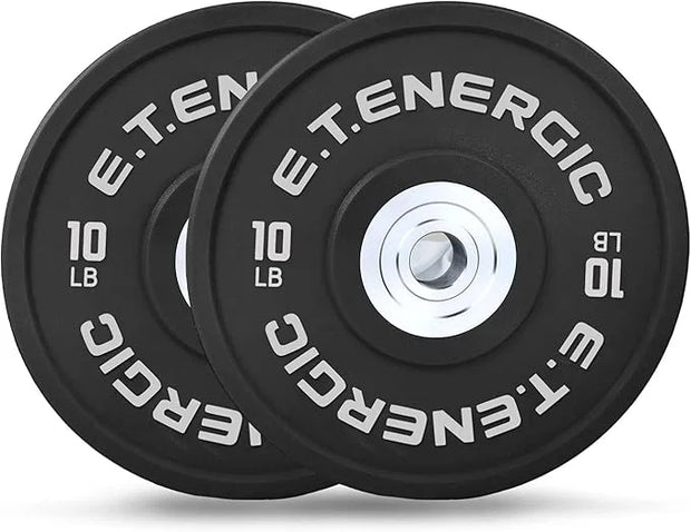 10LB/25LB/35LB/45LB/55LB Bumper Plates Odorless with 2" Opening Olympic - Product Image
