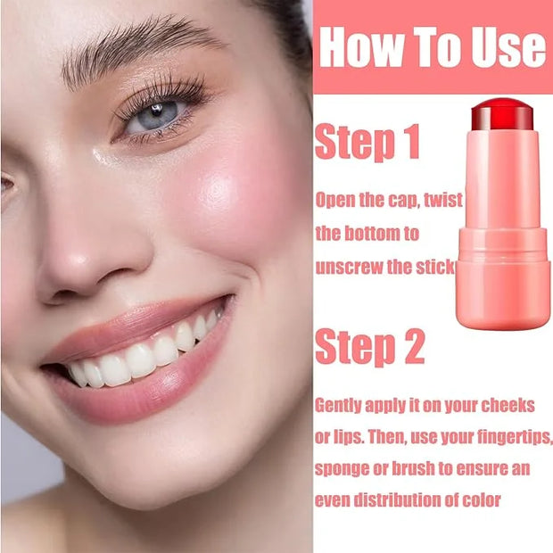 Milk Cooling Water Jelly Tint, Makeup Lip Tint Cooling